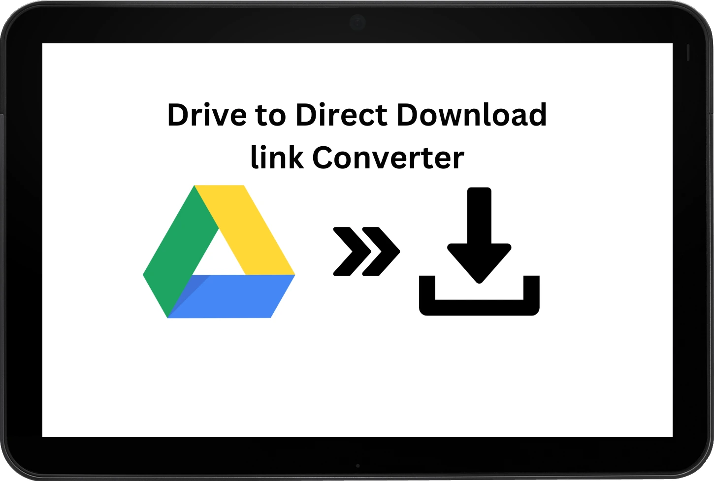 Goolgle drive link converter